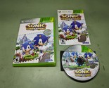 Sonic Generations [Platinum Hits] Microsoft XBox360 Complete in Box - $8.89