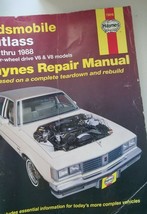 1974 thru 1988  Haynes Oldsmobile CutlassV6 V8 Auto Repair Shop Manual - £23.43 GBP