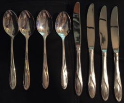 Towle Supreme silverware 18/8, Korea, spoons &amp; knifes - $20.76