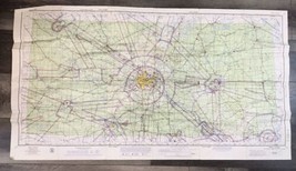 Vintage Aeronautical Chart Map Twin Cities MN 52nd Edition 1966 Flight Map - £9.58 GBP