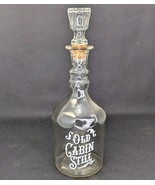 Old Cabin Still Whiskey Vtg 1970&#39;s Back Bar Style Decanter Bottle - $371.66 MXN