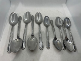 Lot Of 10 Spoons Superior Stainless USA Chapel Hill International Silver - £15.56 GBP