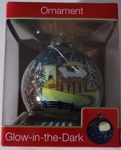 American Greetings Christmas Church Christmas Ball Glow in Dark Ornament... - £3.18 GBP