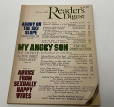 Reader&#39;s Digest Magazine February 1984 Claude Monet Cover Vintage Ads Readers - £7.54 GBP