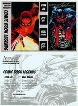 Neal Adams SIGNED Amazing Gallery Presents Comic Book Legends Post Card ... - £39.52 GBP