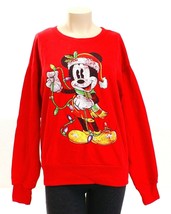 Disney DIY Ugly Sweatshirt Kit Mickey Mouse Red Christmas Sweatshirt Women&#39;s NWT - £23.53 GBP