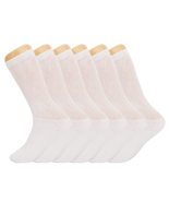 AWS/American Made Diabetic Crew Socks Neuropathy Seamless Socks with Non... - £12.41 GBP