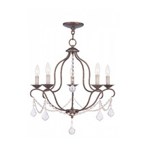 Livex 5 Light Chandelier in Venetian Golden Bronze - $9,999.44 MXN