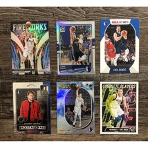 Luka Doncic Card LOT of 6 Prizm Fireworks Silver Optic Silver Skyview+ - $22.23