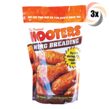 3x Bags The Original Hooters Wing Breading Mix | 16oz | Shrimp Fish Veggies - £19.64 GBP