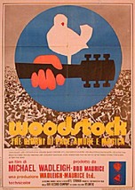 Woodstock-Italian-27x40 Single Sided Reprint Movie Poster - £10.39 GBP