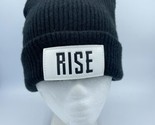 RISE Records Lecrae Rap Music Christian Rapper Beanie Apparel Hat Black - £6.25 GBP