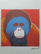 Andy Warhol Signed - Orangutan - Certificate Leo Castelli (Vintage 1989) - £47.16 GBP