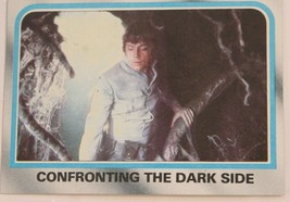 Vintage Star Wars Empire Strikes Back Trade Card #246 Confronting The Da... - $1.98