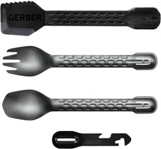 Gerber Gear 31-003463N Compleat Camping Utensils Cooking Tool Set, Onyx. - £34.32 GBP