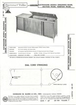 Sams Photofact - Set 861 - Folder 7 - Jan 1967 - Electrohome Models TR25M - $24.50