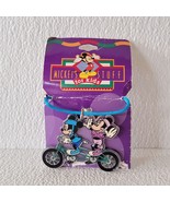 Vintage Mickeys Stuff For Kids Jewelry Mickey &amp; Minnie Bicycle Necklace - $16.75