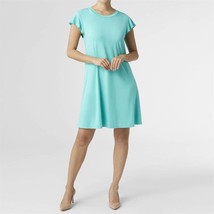 Teal Flutter Sleeve Mini Dress Size XXL - £25.23 GBP