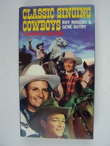Roy Rogers &amp; Gene Autry Classic Singing Cowboys Six Movies On One Video - £10.27 GBP