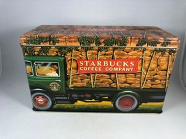 Starbucks Coffee Limited Edition Illustrated Decorative Tin Box Made in England - £18.94 GBP