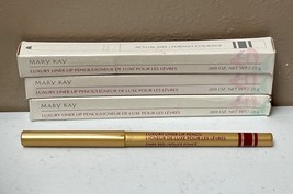 3 Mary Kay Luxury Liner Lip Pencil DARK RED Set of THREE New Old Stock in Box - £17.95 GBP