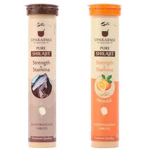 UPAKARMA Ayurveda Effervescent Combo Pack of 2 To Boost Performance, Pow... - £23.45 GBP