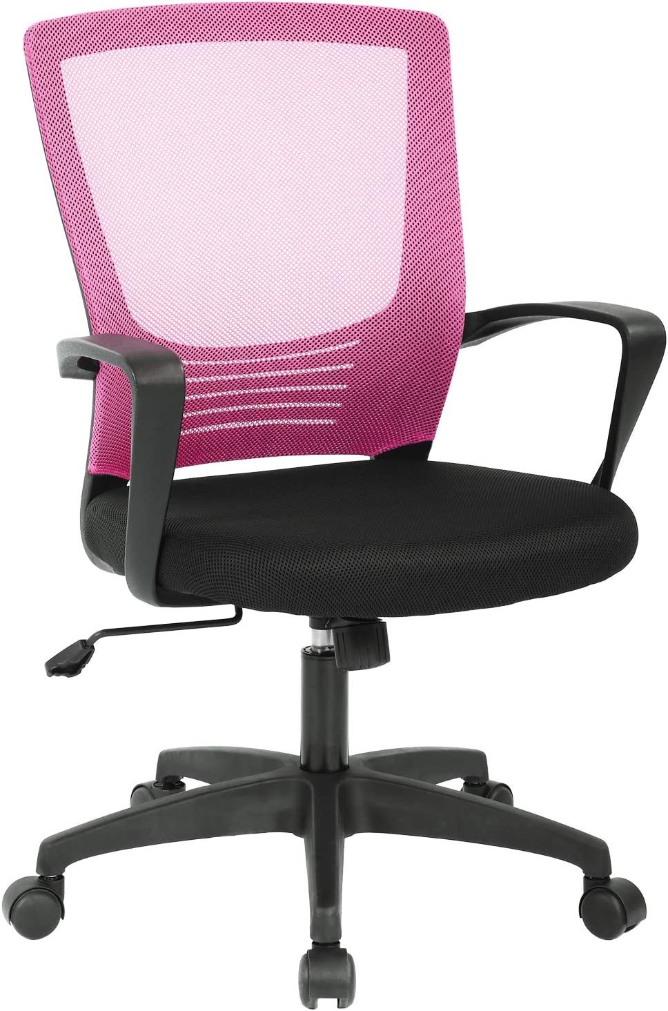 Office Chair Ergonomic Cheap Desk Chair Mesh Computer Chair Rolling, Pink. - $63.92