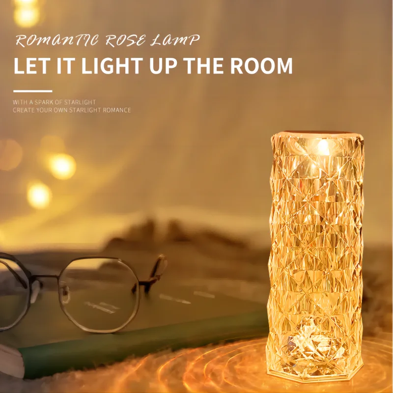 Argeable table lamp bedroom touch night light dimmable romantic diamond atmosphere lamp thumb200