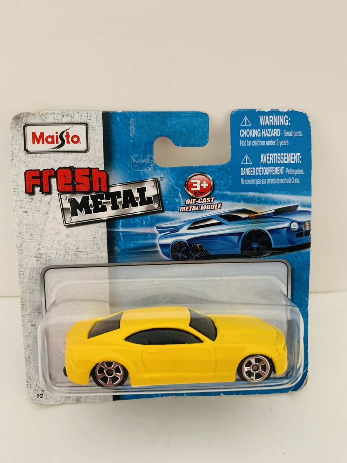 Primary image for Fresh Metal Yellow Dodge Car Figure (#2)