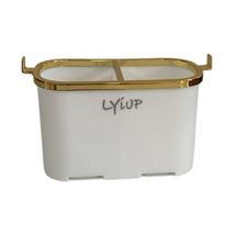 LYIUP Wall mounted toothbrush holder - $2.68
