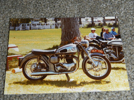 OLD VINTAGE MOTORCYCLE PICTURE PHOTOGRAPH NORTON BIKE #8 - $5.45