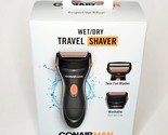 Conair Man Wet/Dry Travel Shaver Powerful Cordless SHV22R - £8.33 GBP