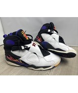 Jordan Air Jordan 8 Retro &quot;Three-Peat&quot; Sneakers 305381-142 Men’s Size 9 US - $3,747.84 MXN
