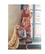 New Anthropologie Kirstin Lamb Fringed Pajama Pants  $98 SMALL  - $88.62 CAD
