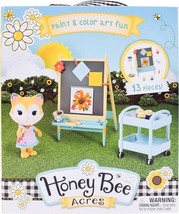 Sunny Days Entertainment Honey Bee Acres Paint &amp; Color Art Fun Mini Figure NEW - £10.44 GBP