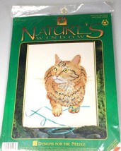 tabby cat cross stitch kit  - £20.54 GBP