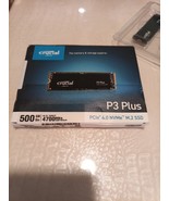 Crucial P3 Plus 500GB NVMe Internal SSD (CT500P3PSSD8) - $57.76 CAD