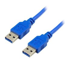 Generic USB 3.0 Ultra High Speed Cable Male A Plug to A Plug -Blue,5FT - £8.05 GBP