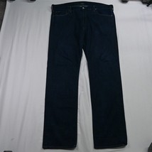 Polo Ralph Lauren 42 x 36 Varick Slim Straight Dark Rinse Denim Jeans - £27.17 GBP