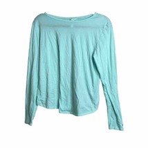 Fabletics Women’s Millie Open Back Long Sleeve Top Green Size Medium Athletic - £10.83 GBP