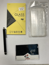 NEW Glass Screen Protector Pro+ iPhone 6 case and stylus pen! - £14.93 GBP