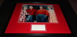 Art Carney Signed Framed 16x20 Photo Display JSA The Honeymooners w/ cast - £118.42 GBP