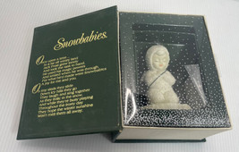 Winter Tales of the Snowbabies Department 56 &quot;Now I Lay Me Down to Sleep... - $9.04