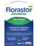 Florastor Advanced Gas &amp; Bloat Relieve Supplement 30 Cap Exp: 05/26+ - $17.81