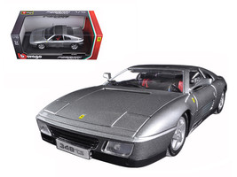 Ferrari 348 TS Grey 1/18 Diecast Model Car by Bburago  - $74.94