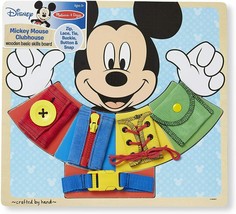 Disney Mickey Mouse Clubhouse Wooden Basic Skills Board by Melissa &amp; Doug - £23.94 GBP