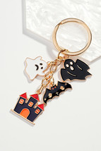 Black Funny Halloween Element Pendant Keychain - $71.93 MXN