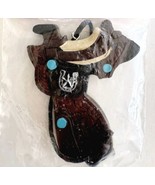 Ornament Western Saddle New Sealed Gift Corral Equestrian Vintage NOS E18 - $24.99