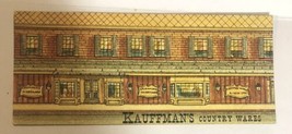 Kauffman’s Country Wares Vintage Travel Brochure New Holland Pennsylvani... - $7.91