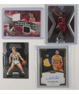 Lot Of 4 NBA Collectible Cards Bird, Wade, O&#39;Neal, Ming, Mykhailiuk All ... - $221.38 CAD